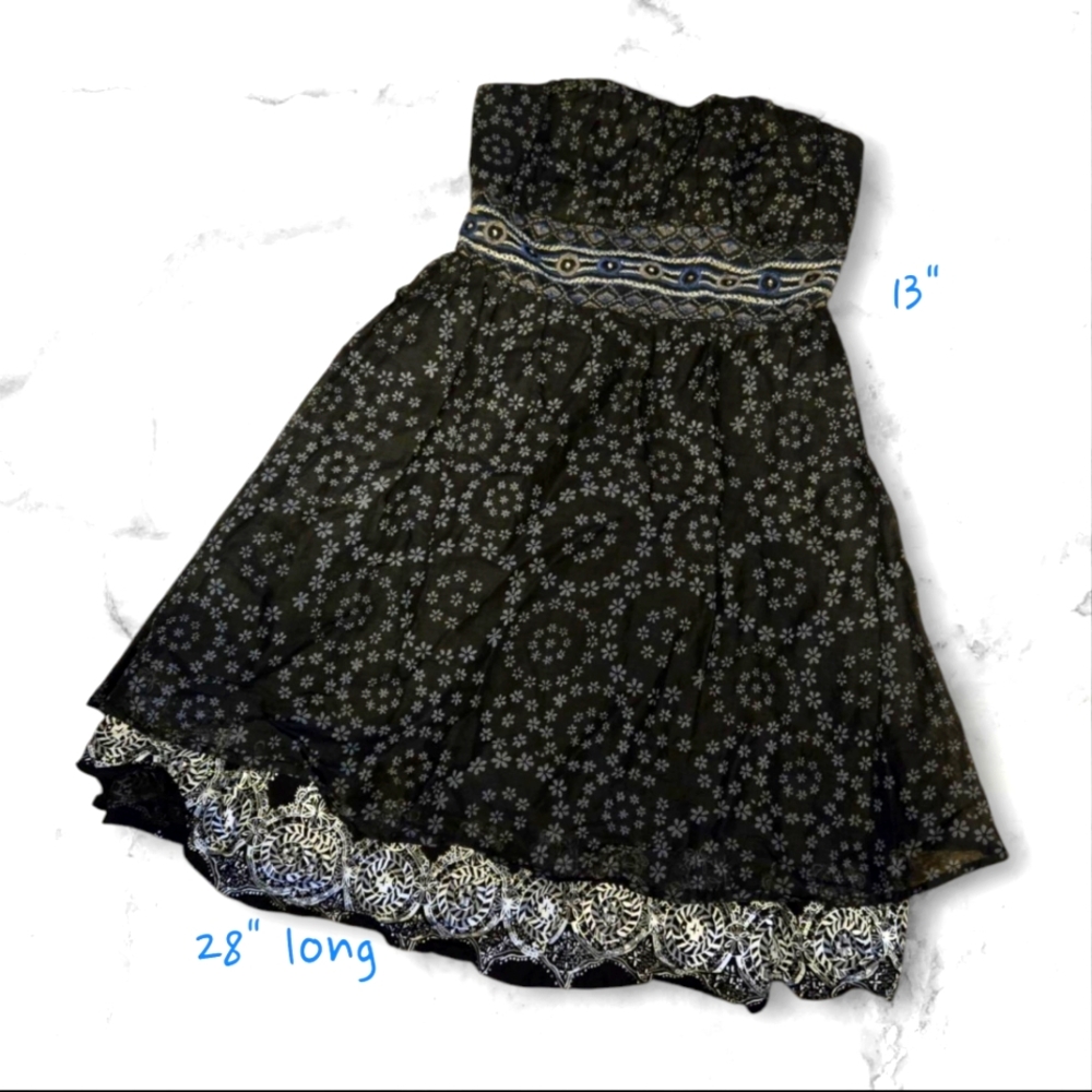 Free People strapless dress size 6